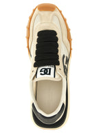 Dolce & Gabbana Black Calfskin Athletic Sneakers