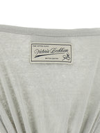Victoria Beckham Gray Cotton Tank Tops