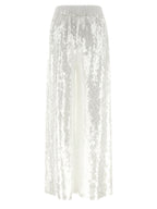 Norma Kamali White Nylon Casual Pants