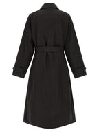 SSSTEIN Black Polyester Coat
