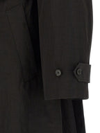 SSSTEIN Black Polyester Coat