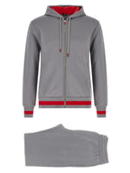 Kiton Gray Cotton Sweatsuit