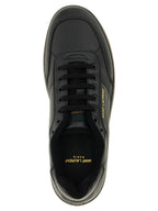 Saint Laurent Black Calfskin Low Top Sneakers