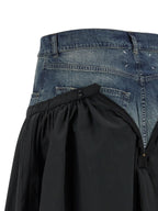 Maison Margiela Multicolor Polyester Midi Skirt