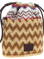 Missoni Multicolor Cotton Crossbody Bag