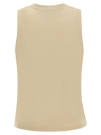 Beige Polyamide Sport Bra
