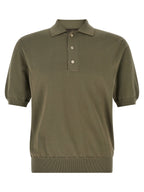 Bicolor Cotton Polo Shirt