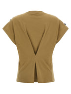 Brown Cotton T-Shirt