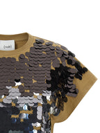 Brown Cotton T-Shirt