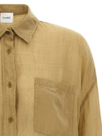 Brown Tencel Blouse