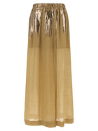 NUDE Brown Tencel Mini Skirt