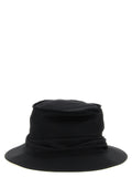 Yohji Yamamoto Black Wool Bucket Hat