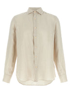 MC2 Saint Barth Beige Linen Blouse