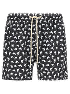 MC2 Saint Barth Bicolor Polyester Swim Shorts