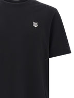 Maison Kitsuné Black Cotton T-Shirt