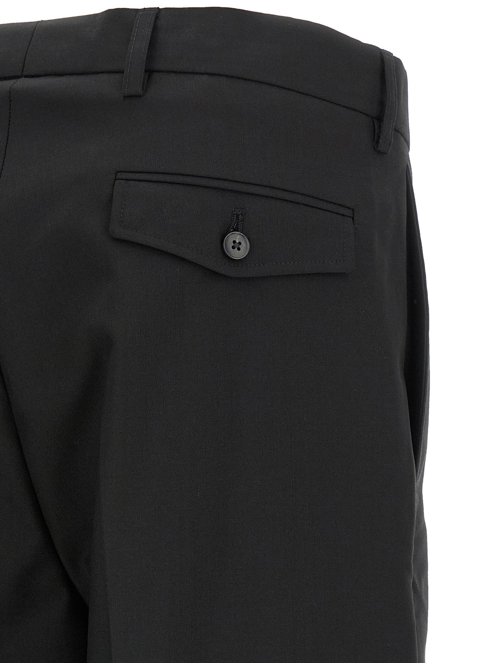 MFPEN Black Wool Dress Pants