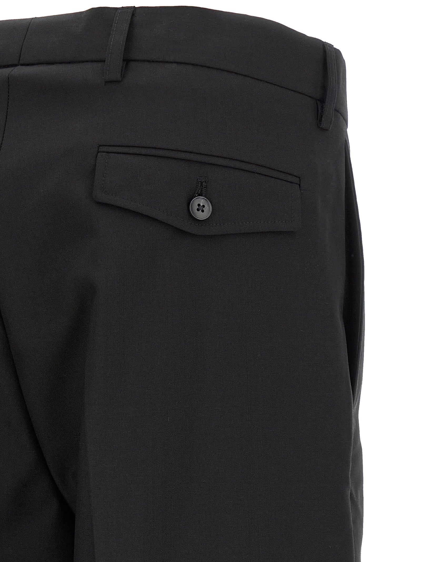 MFPEN Black Wool Dress Pants