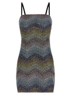 Missoni Multicolor Viscose Short Dress