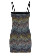 Missoni Multicolor Viscose Short Dress