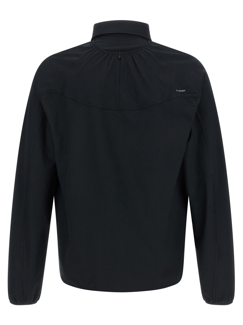 SATISFY Black Polyester Blouse
