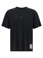SATISFY Black Polyester T-Shirt