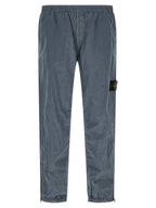 Stone Island Blue Polyamide Joggers (Workout Pants)