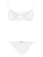 ALLIS White Polyester Bikini