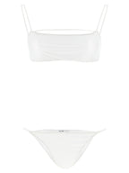 ALLIS White Polyester Bikini