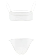 ALLIS White Polyester Bikini