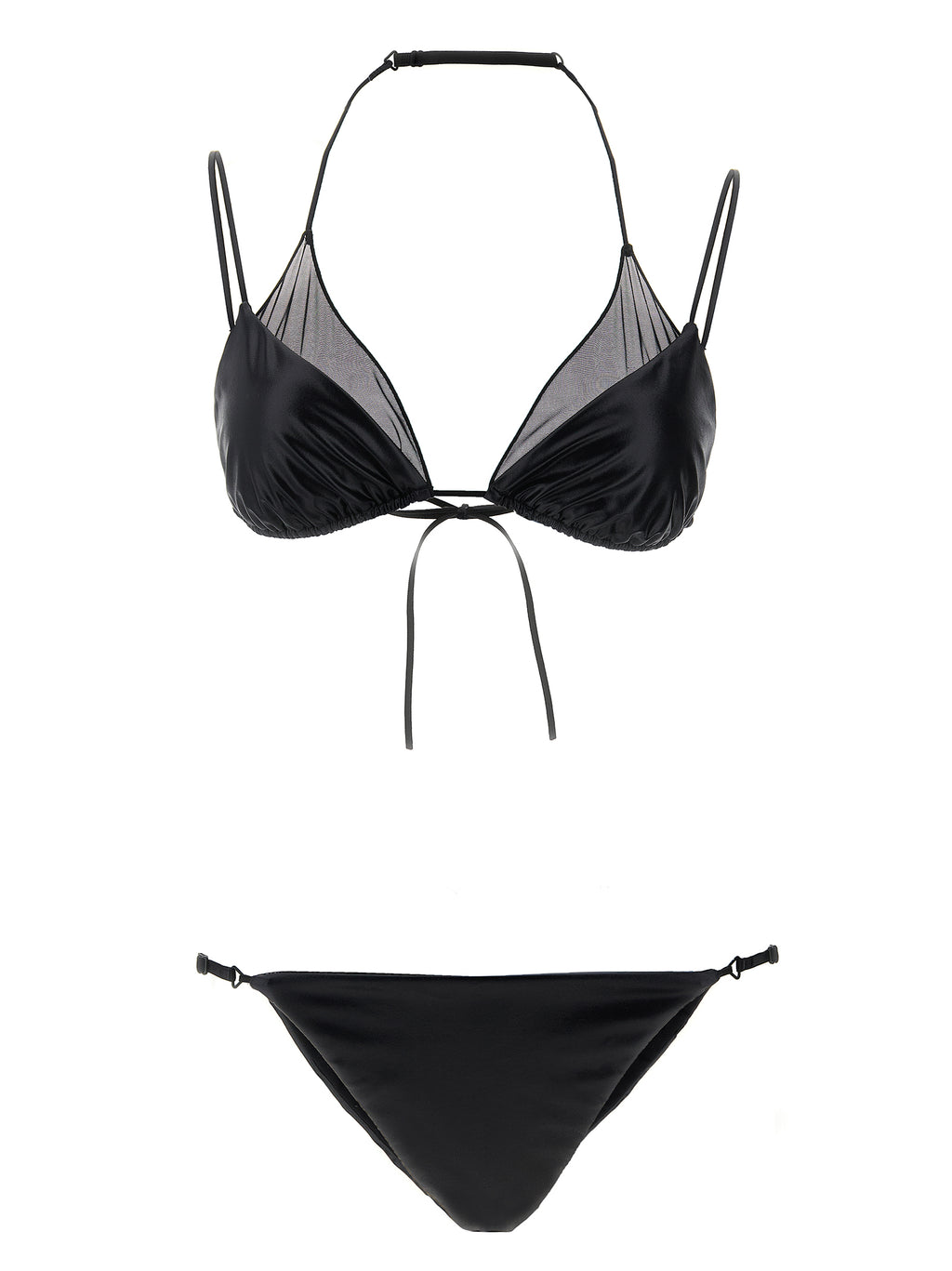 ALLIS Black Polyester Bikini