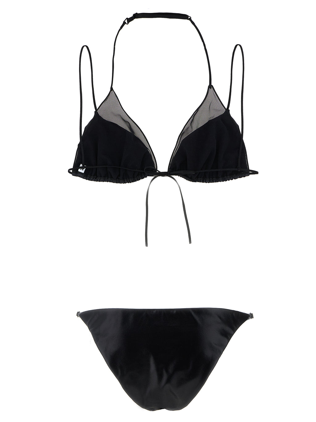 ALLIS Black Polyester Bikini