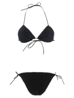 ALLIS Black Polyester Bikini
