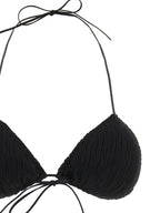 ALLIS Black Polyester Bikini