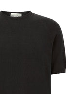 MA'RY'YA Black Cotton Cardigan