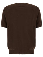 Brown Cotton Cardigan