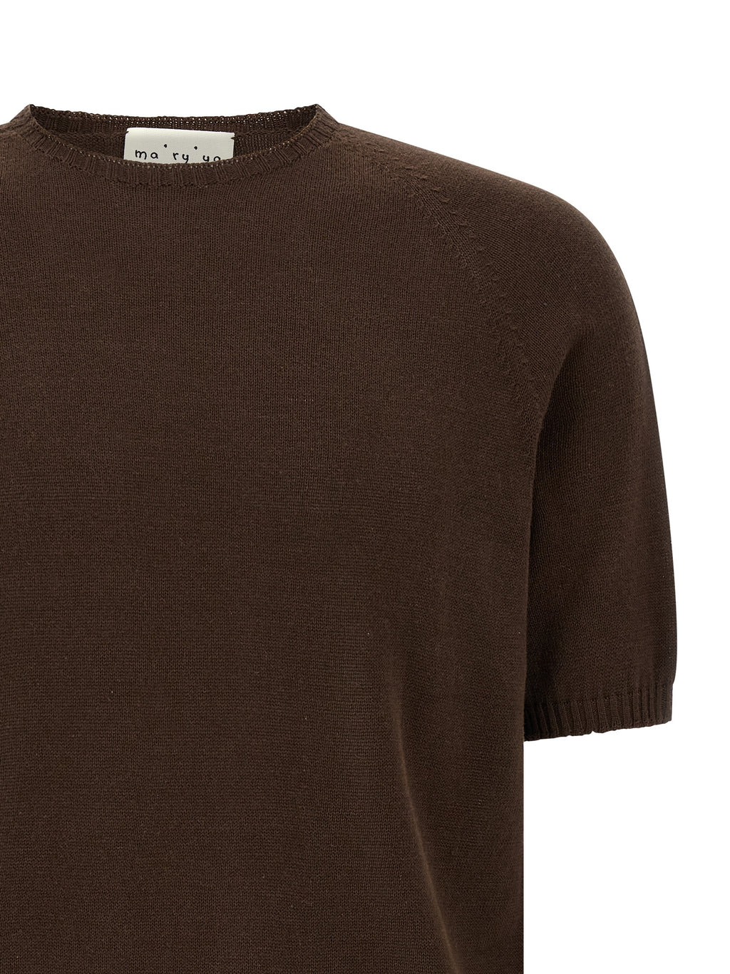 Brown Cotton Cardigan