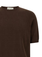 Brown Cotton Cardigan