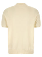 MA'RY'YA White Cotton Cardigan