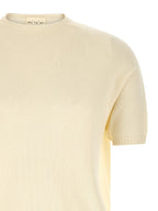 MA'RY'YA White Cotton Cardigan