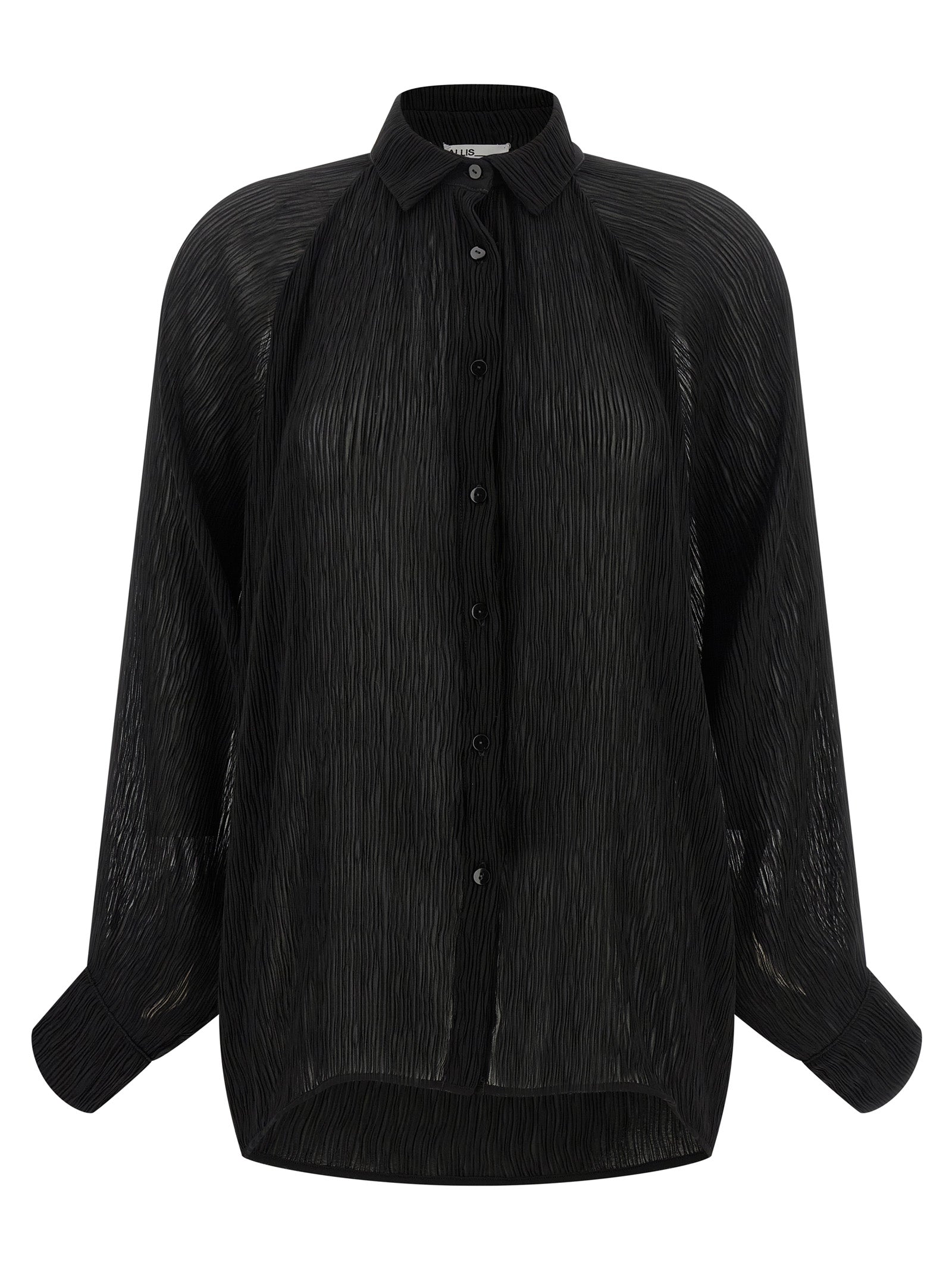 Black Polyester Shirt