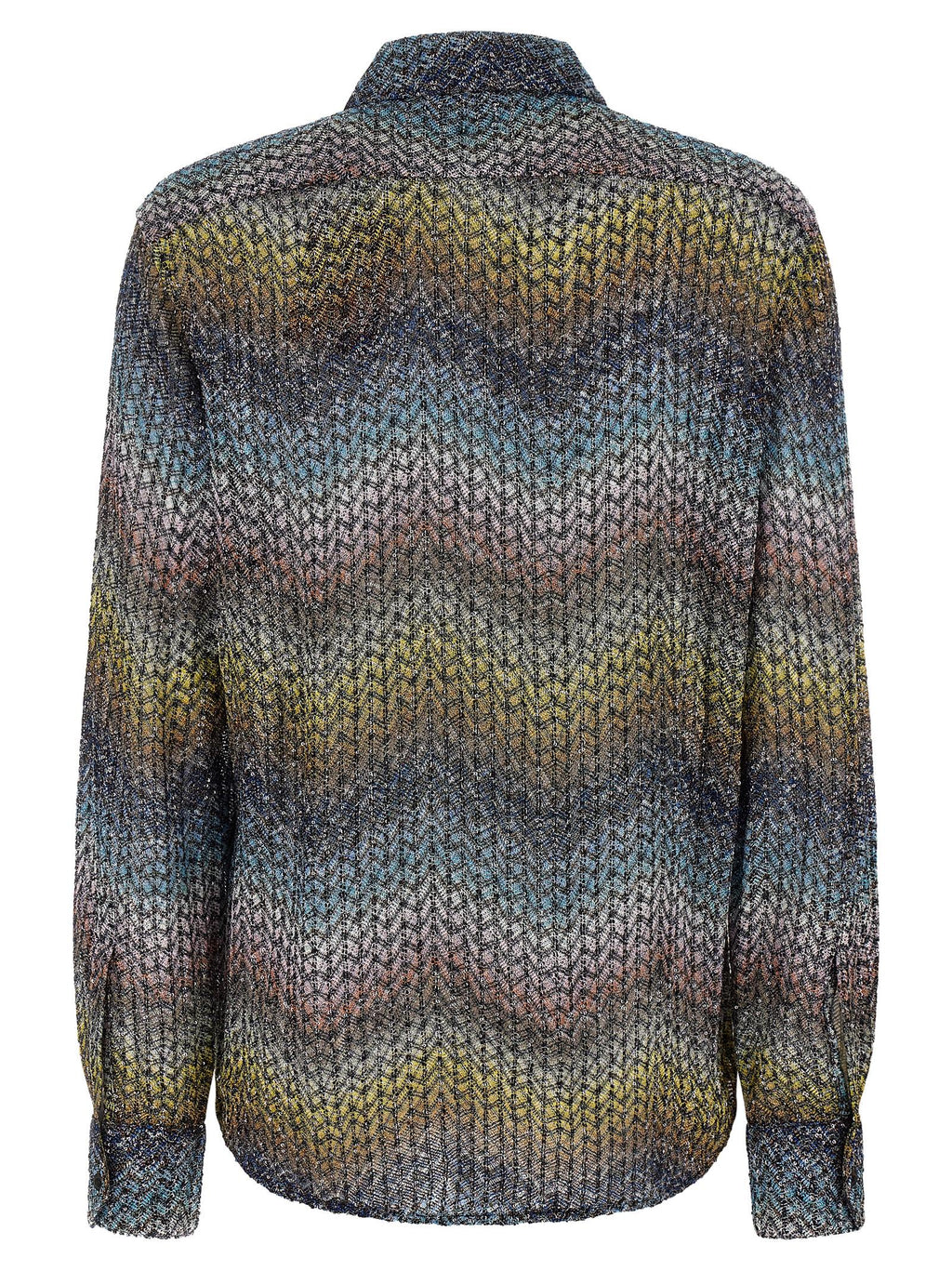 Blouse in Multicolored Viscose