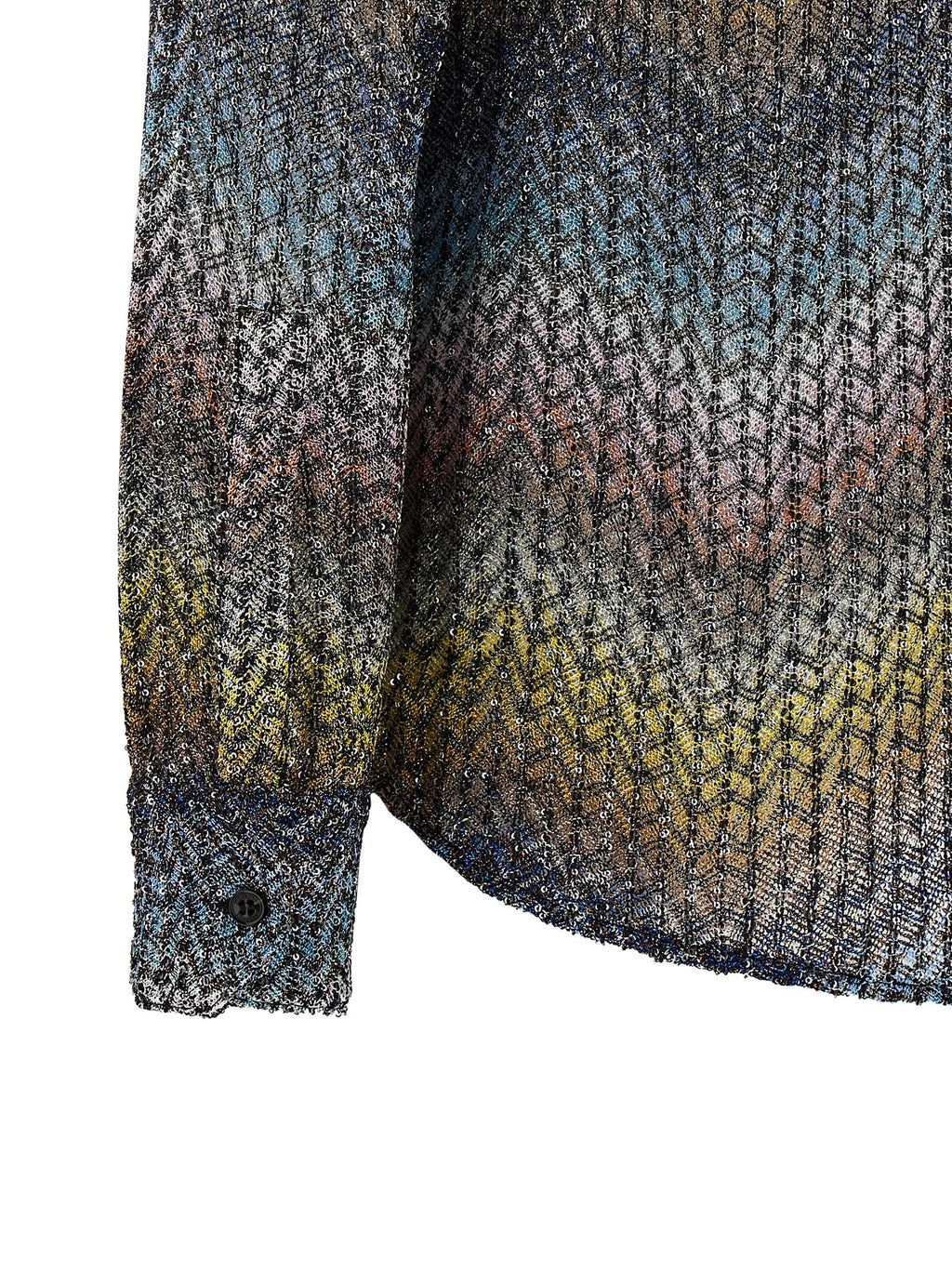 Blouse in Multicolored Viscose