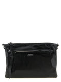 Black Calfskin Crossbody Bag