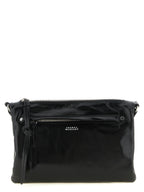Black Calfskin Crossbody Bag