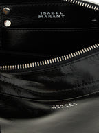 Black Calfskin Crossbody Bag