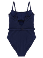Polo Ralph Lauren Blue Polyester One-Piece Swimsuit