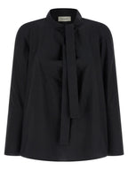 Lemaire Black Cotton Blouse