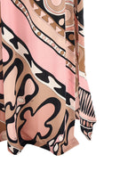 Emilio Pucci Multicolor Viscose Long Dress