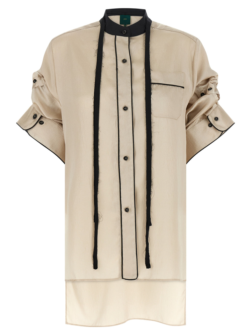 MAISON JEJIA Beige Polyester Blouse