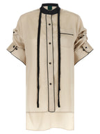 MAISON JEJIA Beige Polyester Blouse